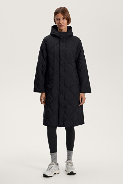 Oysho Long water-repellent FELLEX® AEROGEL padded jacket