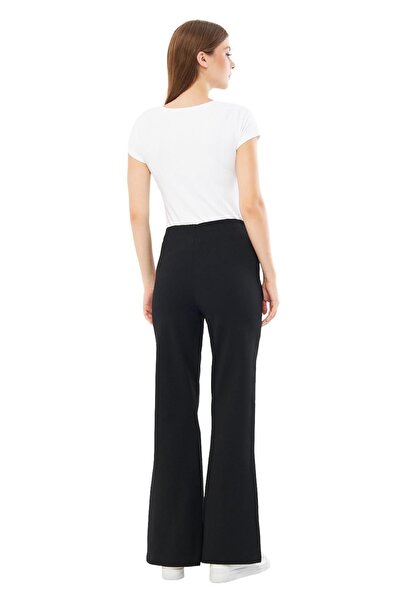 Luvmabelly MYRA8155 - Steel Knitted Maternity Trousers, Spanish Leg