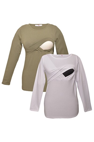 Luvmabelly Myra2707_2708 Breastfeeding T-shirt Set