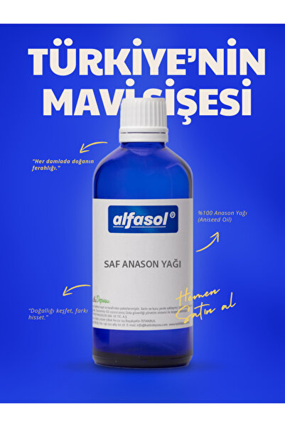 Alfasol Saf Anason Yağı 50 gr