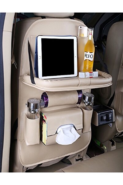 Raffine Multifunction Car Rear Seat Storage Bag Dining Table Organizer Pouch