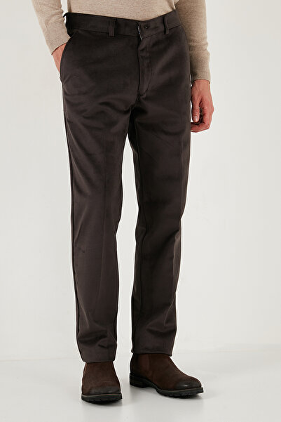 Buratti Normal Bel Regular Fit Düz Paça Kadife Pantolon Erkek Kadife Pantolon 645merlın