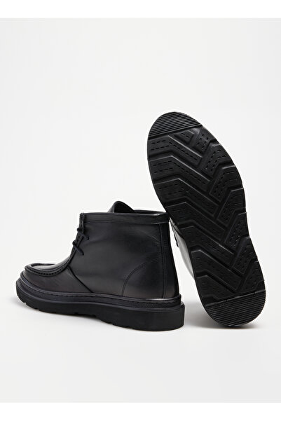FABRIKA COMFORT Siyah Erkek Deri Bot KRIENS