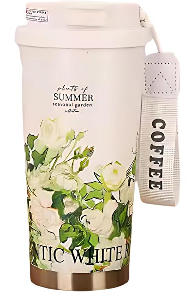 Twisoo كوب قهوة فاخر من الفولاذ المقاوم للصدأ معزول بالفراغ ومقاوم للتسرب ومق...