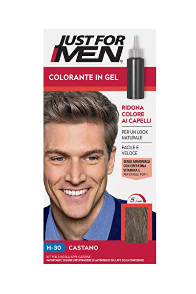 Just For Men Doğal Görünümlü Saç Boyası Kahverengi H-30