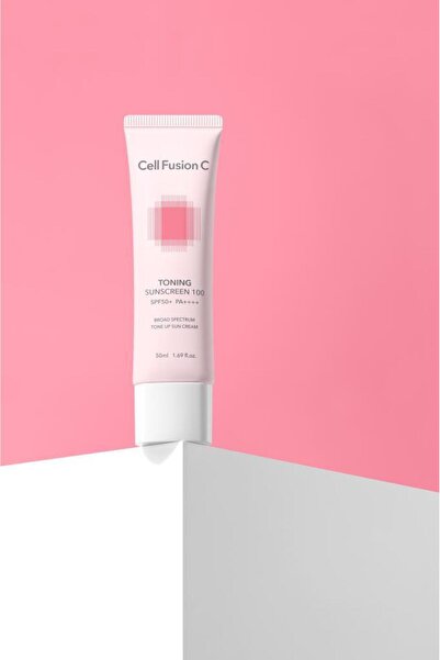 Cell Fusion C Toning Ton Eşitleyici Yüksek Koruyucu Tüm Cilt Tipleri Için Güneş Kremi 100 Spf50 /pa 50 gr