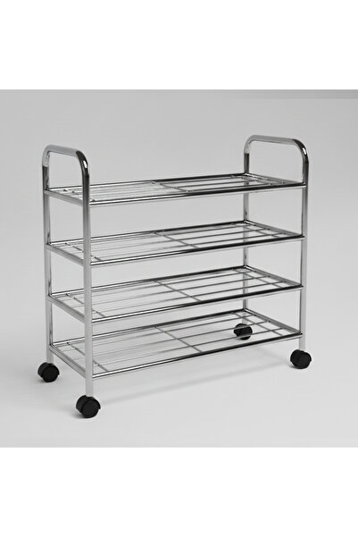 Metallica Concept Tekerlekli Çağla Ayakkabılık Çok Amaçlı Raf