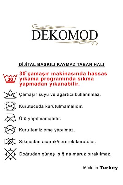 DEKOMOD Dekoratif Mutfak Pamuklu Fırın Havlusu Özel Desenli Damalı Model 35x50 Cm Yıkanabilir Pamuklu Ürün
