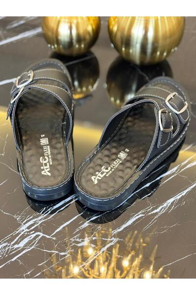 MULEX Double Buckle Massage Daily Men's Slippers