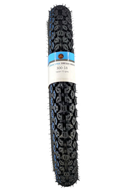 IRAN YASA TIRE&RUBBER MOTOSİKLET LASTİK 300-18 TT (TUBETYPE - İÇ LASTİKLİ TİP)