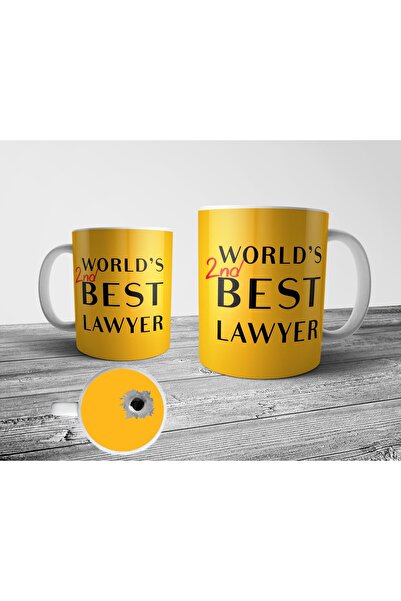 Pixxa World's 2Nd Best Lawyer Better Call Saul Hole Pattern Mug