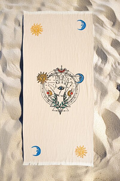 VAROL Organic 100% Cotton Muslin Peshtemal - Solyra