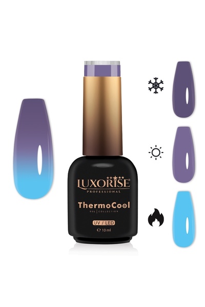 LUXORISE Oja semipermanentă termică ThermoCool în 3 culori - Mystic Sky 10ml