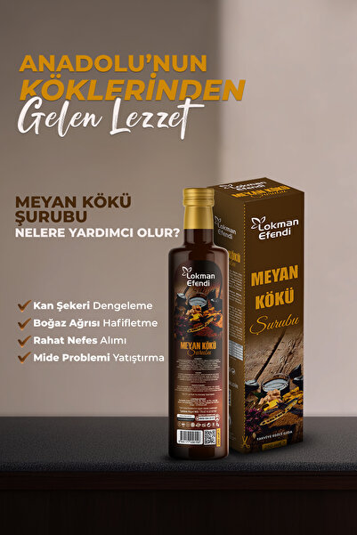 Lokman Efendi Meyan Kökü Şurubu 250 ml