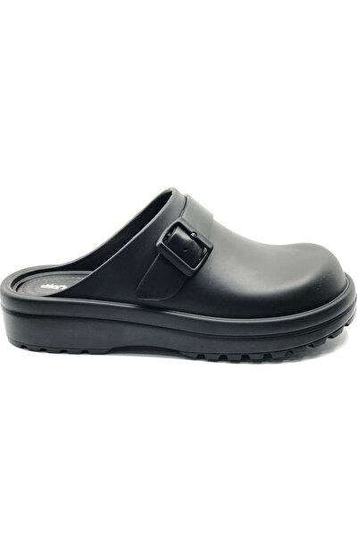 Kids Club Shoes Kocamanlar Sabo Doctor and Nurse Slippers Thick Sole Orthopedic Men's Slippers Black