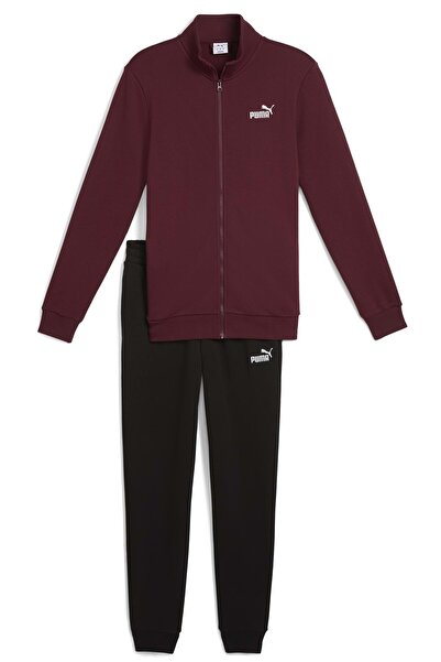 Puma ESS Sweat Suit 684848 Erkek Günlük Eşofman Takımı BORDO