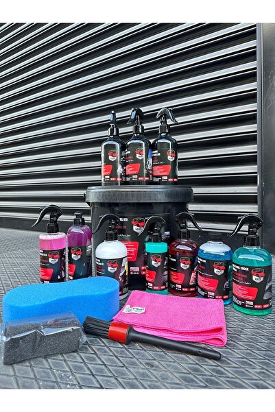 ROX KİMYA 15”li Süper Set Araba Araç Yıkama Bakım Seti Fırsat Ürünler Oto Bak...
