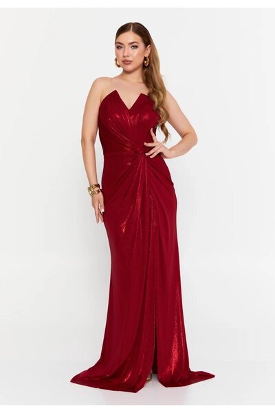 MAXXE 6119SIM SİMLİ ELBİSE