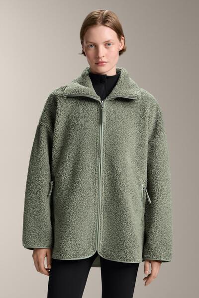 Oysho Faux-shearling oversize jacket