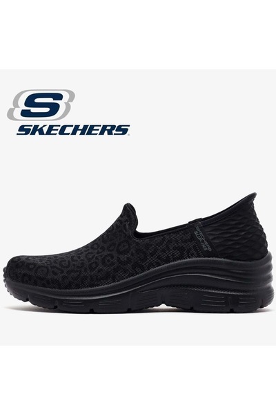 SKECHERS Fashion Fit Slip-İns 896414TK Günlük Kadın Spor Ayakkabı SİYAH