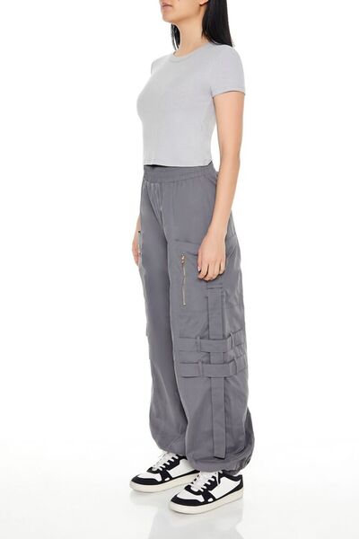 Forever 21 Mid-Rise Utility Kargo Jogger