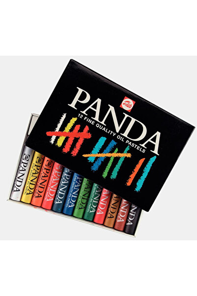 Talens Panda Yağlı Pastel Boya 12'li Rt95830012