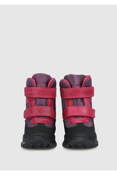 Kiddo Fuşya Deri Kız Çocuk Bot