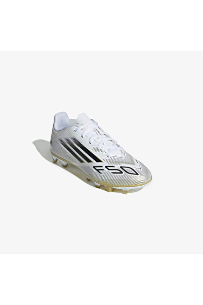 adidas Παιδικά παπούτσια ποδοσφαίρου F50 Club Firm-Multi Ground White Turf