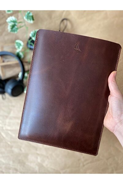 ALESTA LEATHER (نكتب الاسم) حقيبة كمبيوتر محمول من الجلد الطبيعي مصنوعة يدويًا / Macbook / Bigisayar / حقيبة كمبيوتر لوحي