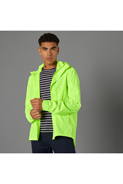 Decathlon Btwin 120 Erkek Bisiklet Ceketi KKE Sertifikalı Neon Sarı