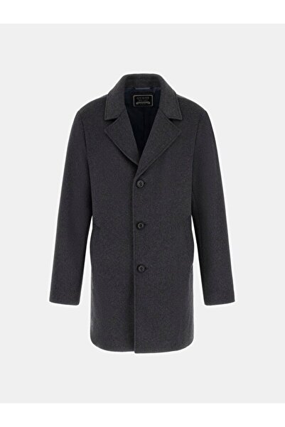 Guess Melton Men's Wool Blend Coat