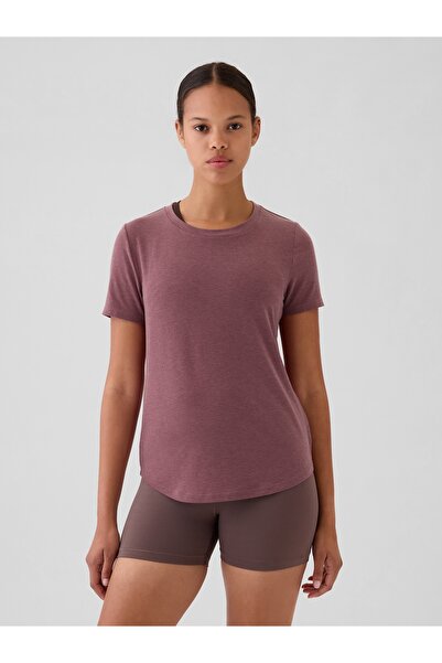 GAP Kadın Kırmızı GapFit Breathe T-Shirt