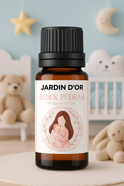 JARDIN D'OR Bebek Pudrası Esansiyel Uçucu Koku Yağı Buhurdanlık Yağı Difüzör ...