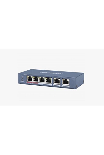 Hikvision DS-3E0106P-E/M 4XFE+2XFE 35W POE SWITCH