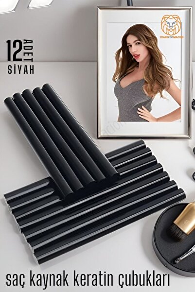 Transformacion Nano Keratin Kaynak Çubukları 12 Adet Siyah Absolute 720351