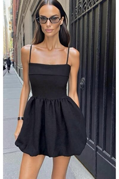 World Fashion Trends Мини рокля без презрамки с балонна пола -wft8024