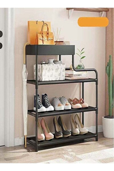 Raffine 4 Layers Creative Home Cabinet Large Capacity Shoe Organizer Rack Storage Furniture