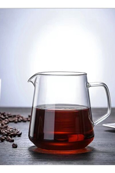 Raffine Microwavable and Stovetop Safe 600ml Glass Tea Pot Heat Resisting Cle...