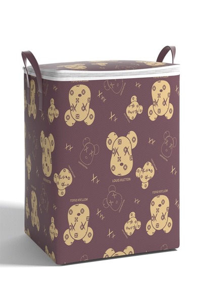 Raffine Large Capacity Non Woven Foldable Waterproof Clothes Wardrobe Storage...