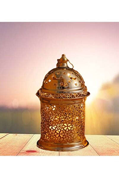 Raffine عيد ورمضان موسيقى جوفاء شمعدان ذهبي نحاسي إضاءة مصباح قبة ديكور منزلي...