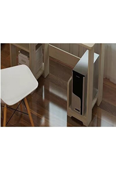 Raffine Modern Multifunctional Home Office Study Computer Table Desk with Storage Shelves