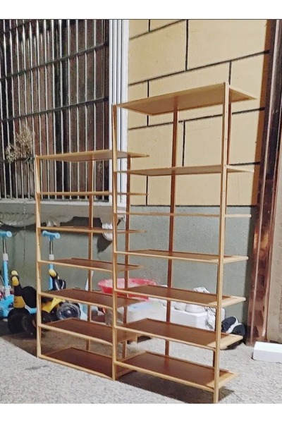 Raffine Multi-Layer Bamboo Shoe Rack Storage Shelf