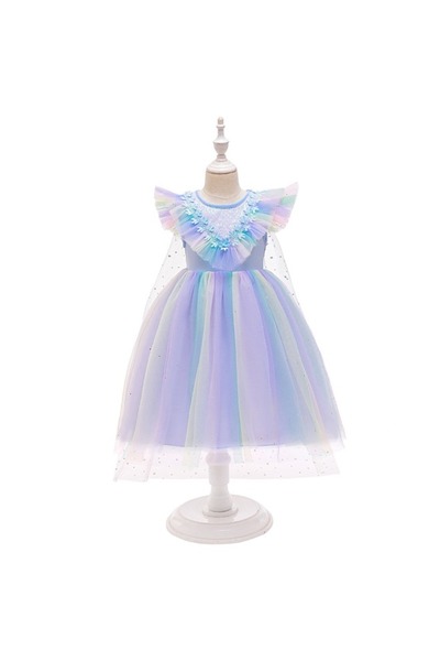 Raffine زي تنكري كلاسيكي للأميرة وحيد القرن للبنات، أزياء أطفال، حفلات أعياد ...