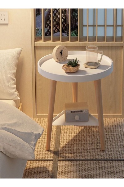 Raffine Modern Nordic Design Stylish Bedside Bedroom Coffee Table 40 x 44 cm