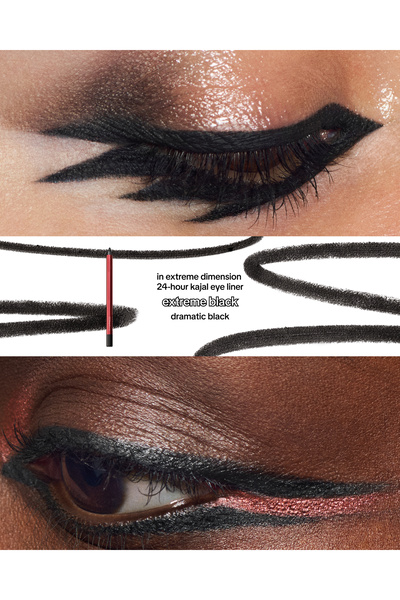 M.A.C In Extra Dimension 24 Saat Kalıcı Kajal Eyeliner - Extreme Black