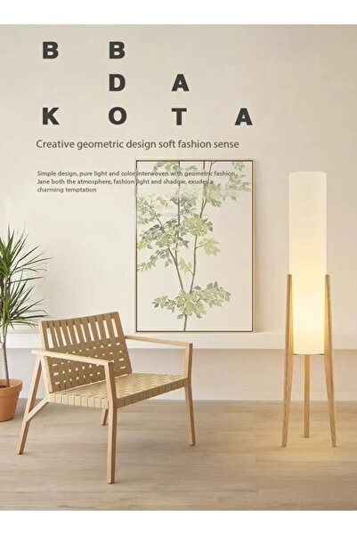 Raffine مصباح أرضي بتصميم فني شخصي على الطراز الاسكندنافي الكلاسيكي