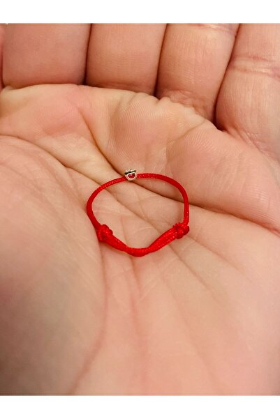 OEM Elegant Ring with Adjustable Cord and Swarovski Crystal - Red