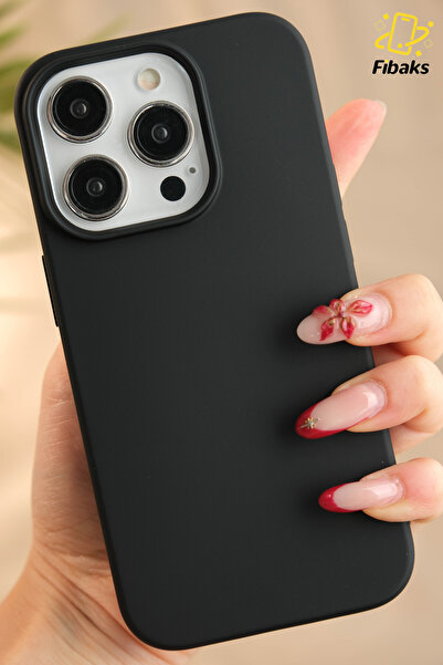 Fibaks Apple Iphone 14 Pro Renkli Içi Kadife Silinebilir Logosuz Lansman Kapak Lansman Uyumlu Kılıf