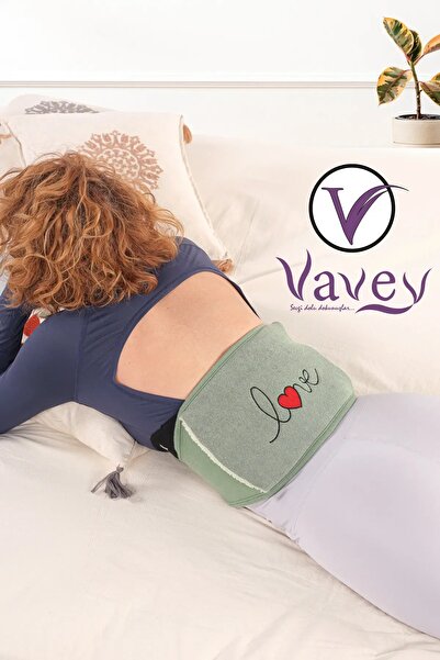 VAVEY Termojel Hediyeli Regl Kemer Sıcak Su Torbası Kemeri Yeşil Renk