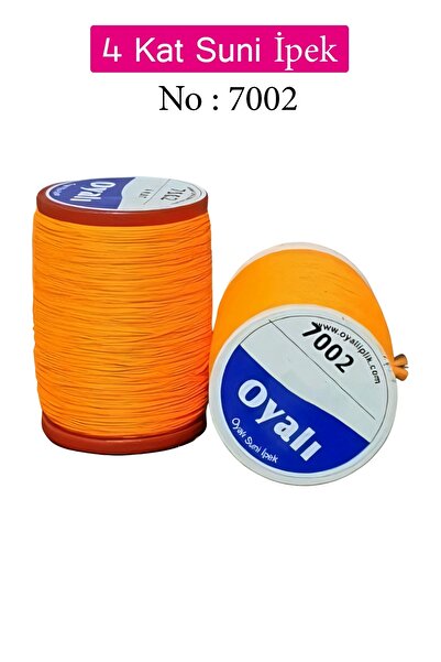 PRATİKOBA Cordă de mătase artificială cu 4 straturi, broderie, mărgele, croșetat, nr:7002